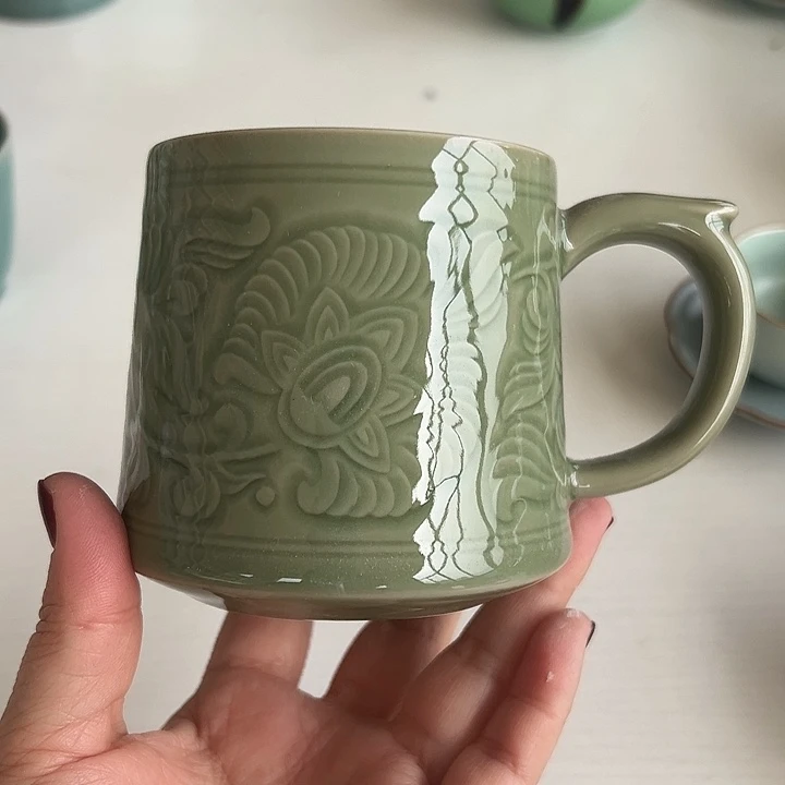 小米茶器龙泉青瓷