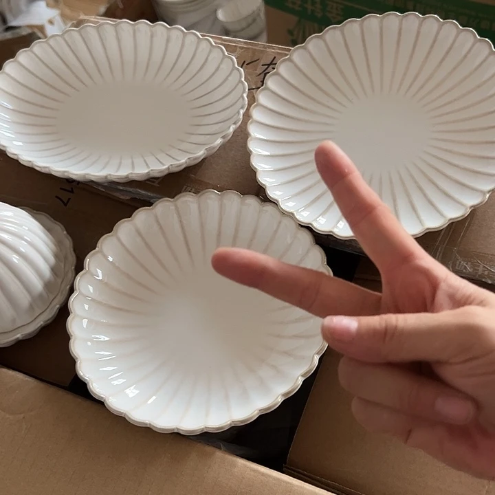 瓷片默认瑕疵商品贝壳3件套