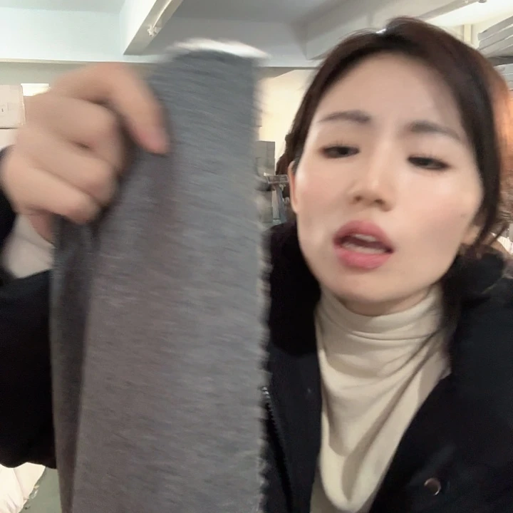 蚕丝灰色麻感布发2米