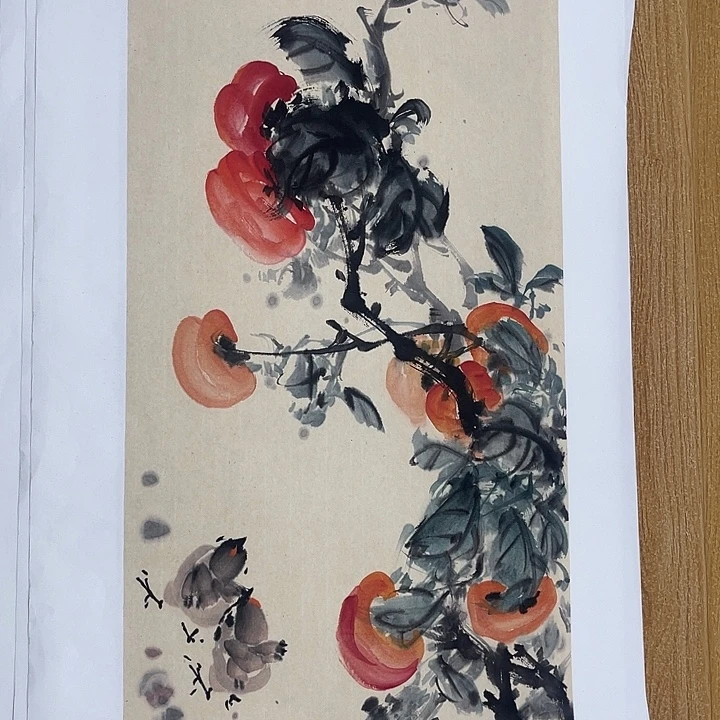 姜奇老师花鸟作品70×25