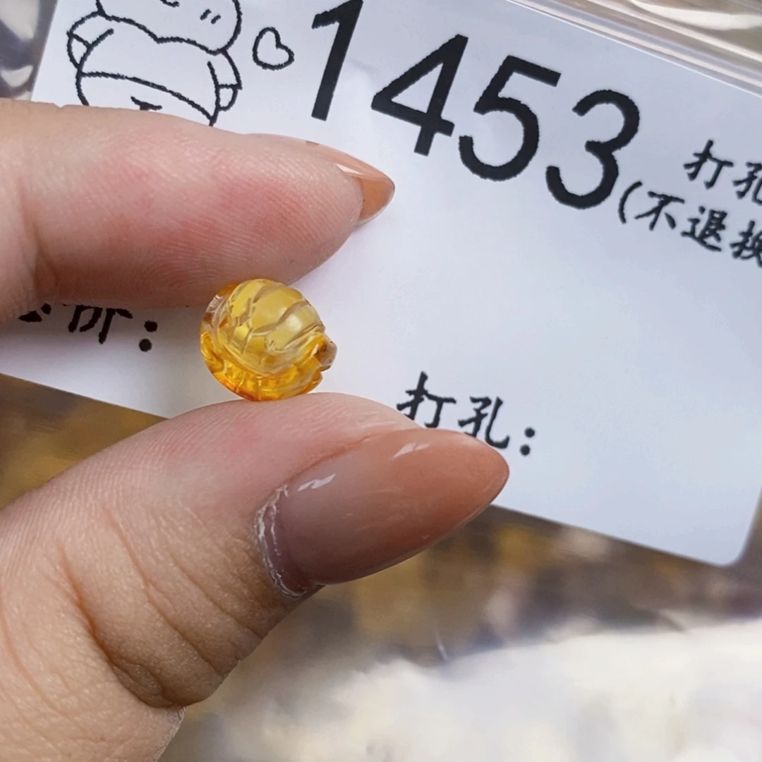 琥珀未镶嵌珠宝奇石