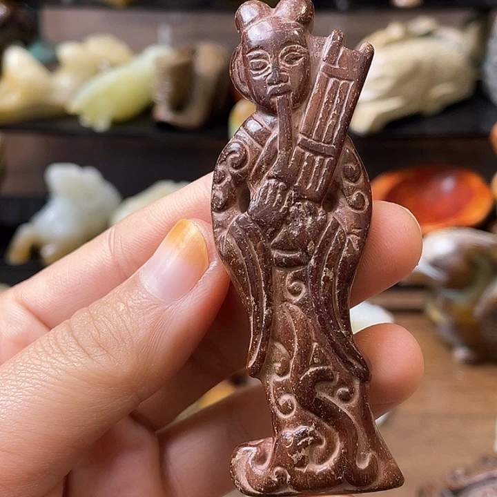 和田玉（糖玉）未镶嵌颈饰