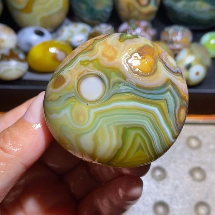 未镶嵌玛瑙/玉髓珠宝半成品167