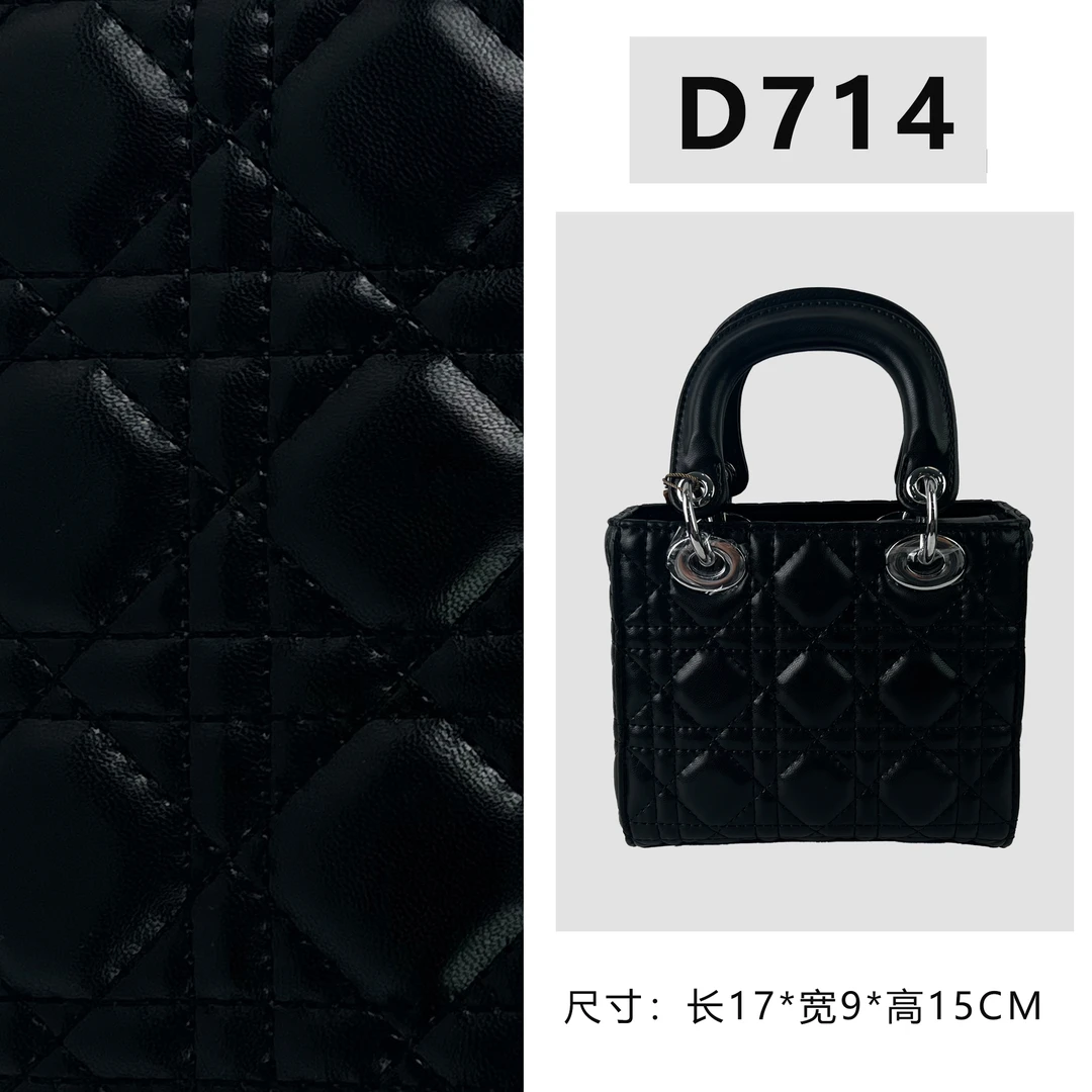 【D714】按编号拍（尺寸:17*15*9CM）新款女包8901-3羊纹黑色