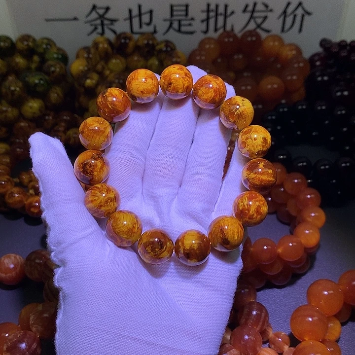 手串/手链松木(琥珀木)1.6 留疤高货