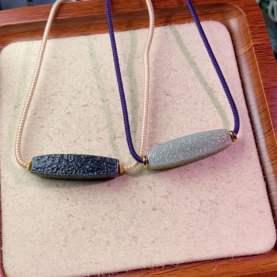 和田玉颈饰未镶嵌单个