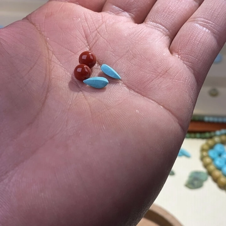 南红玛瑙手链未镶嵌