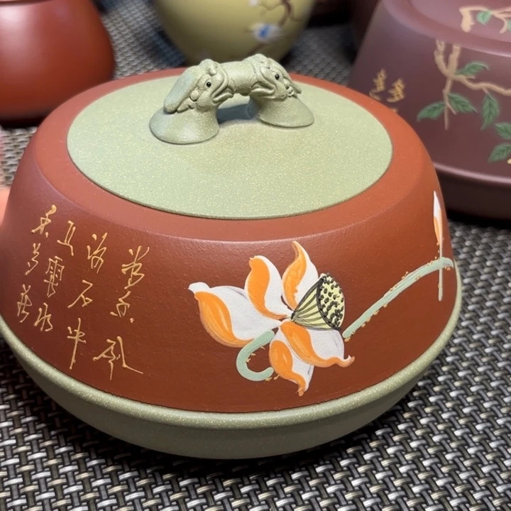 紫砂茶叶罐中高端紫砂茶叶罐