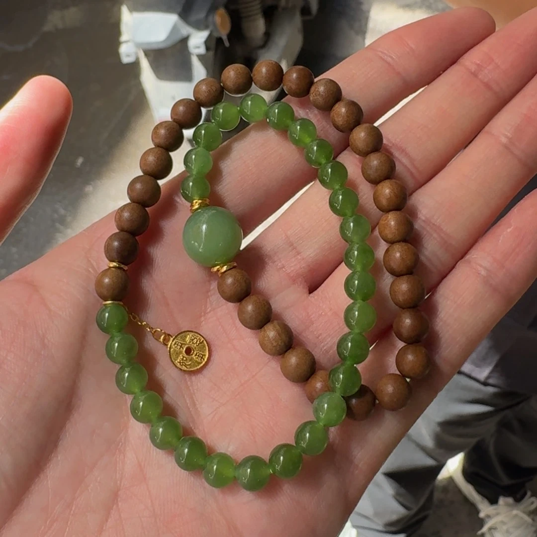 和田玉未镶嵌颈饰59仙女姐姐卡6左右