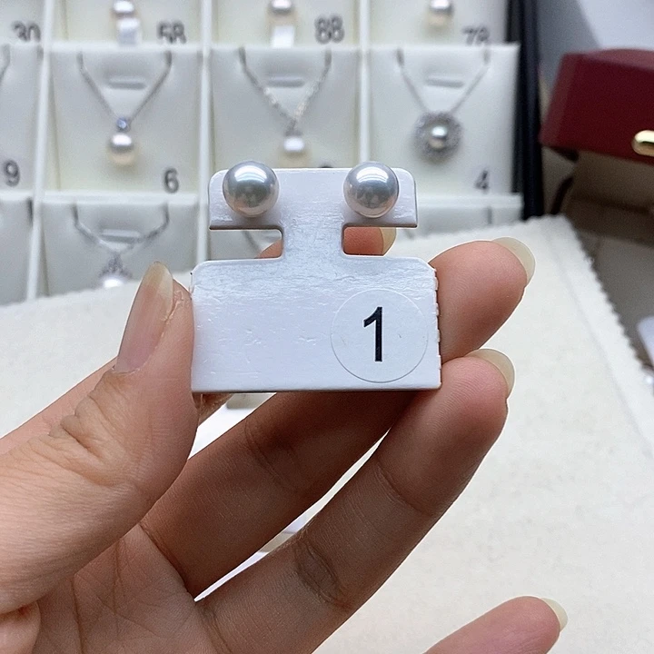 银非金属冷光耳钉福利