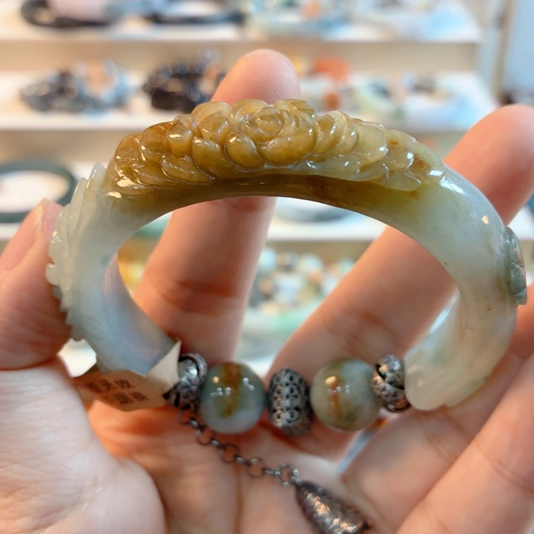 海****翡翠未镶嵌手链福利