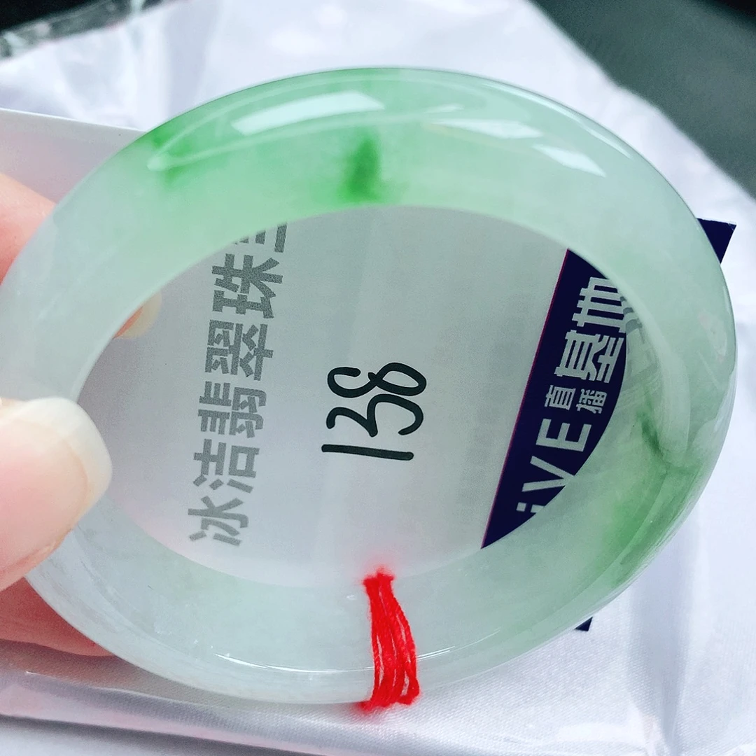 翡翠未镶嵌手镯缅甸天然A货翡翠手镯