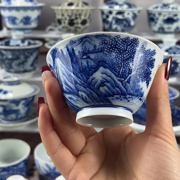 景德镇陶瓷手工手绘