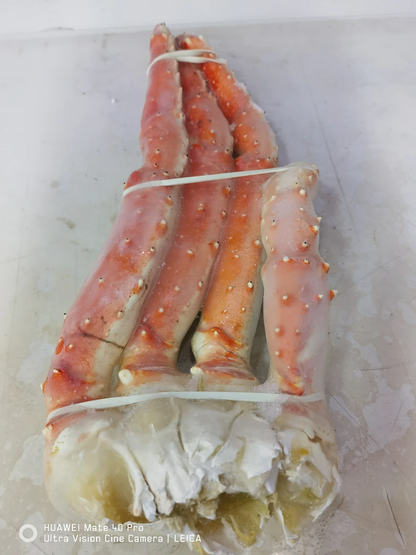 熟冻帝王蟹腿分支3-4斤一份肉满