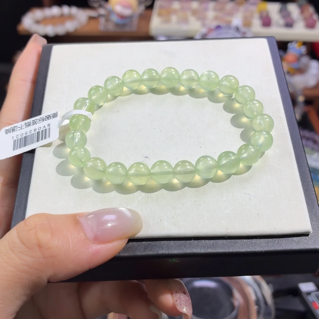 手链未镶嵌发晶绿葡萄石7.5