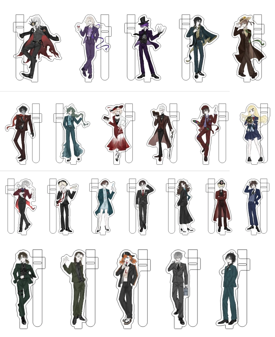 【盲盒代拆】第五人格西装系列插花立牌