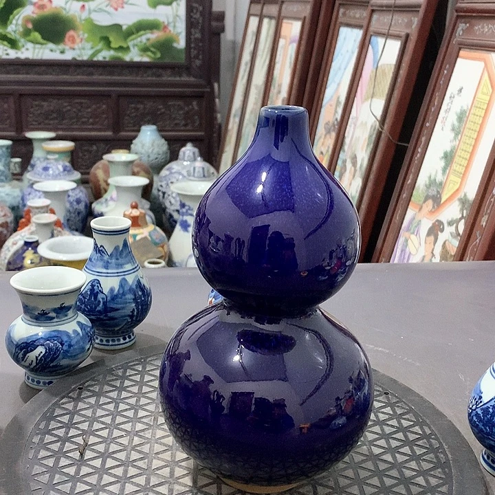 摆件陶博古架陶瓷摆件