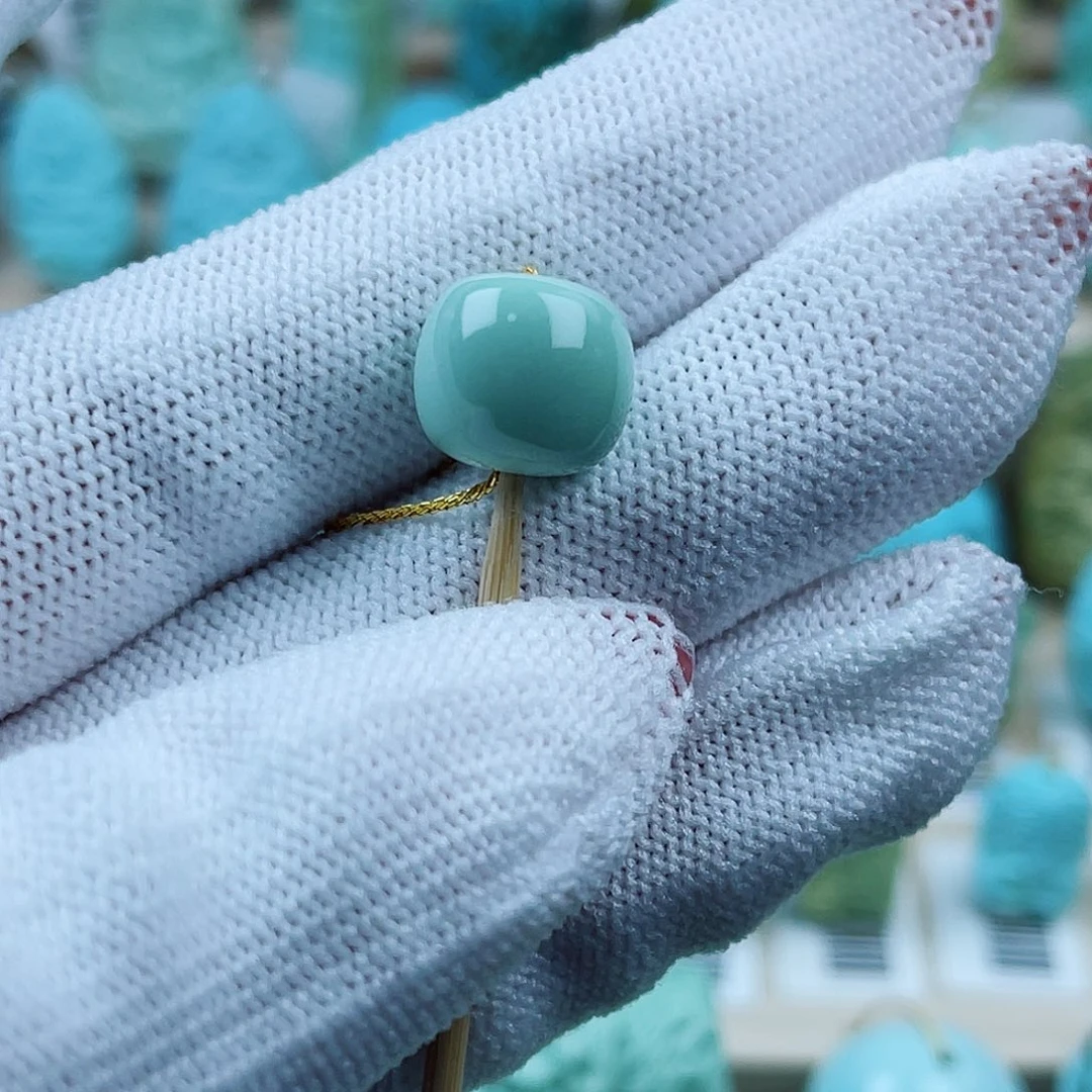 绿松石未镶嵌珠宝奇石配饰11✖️10