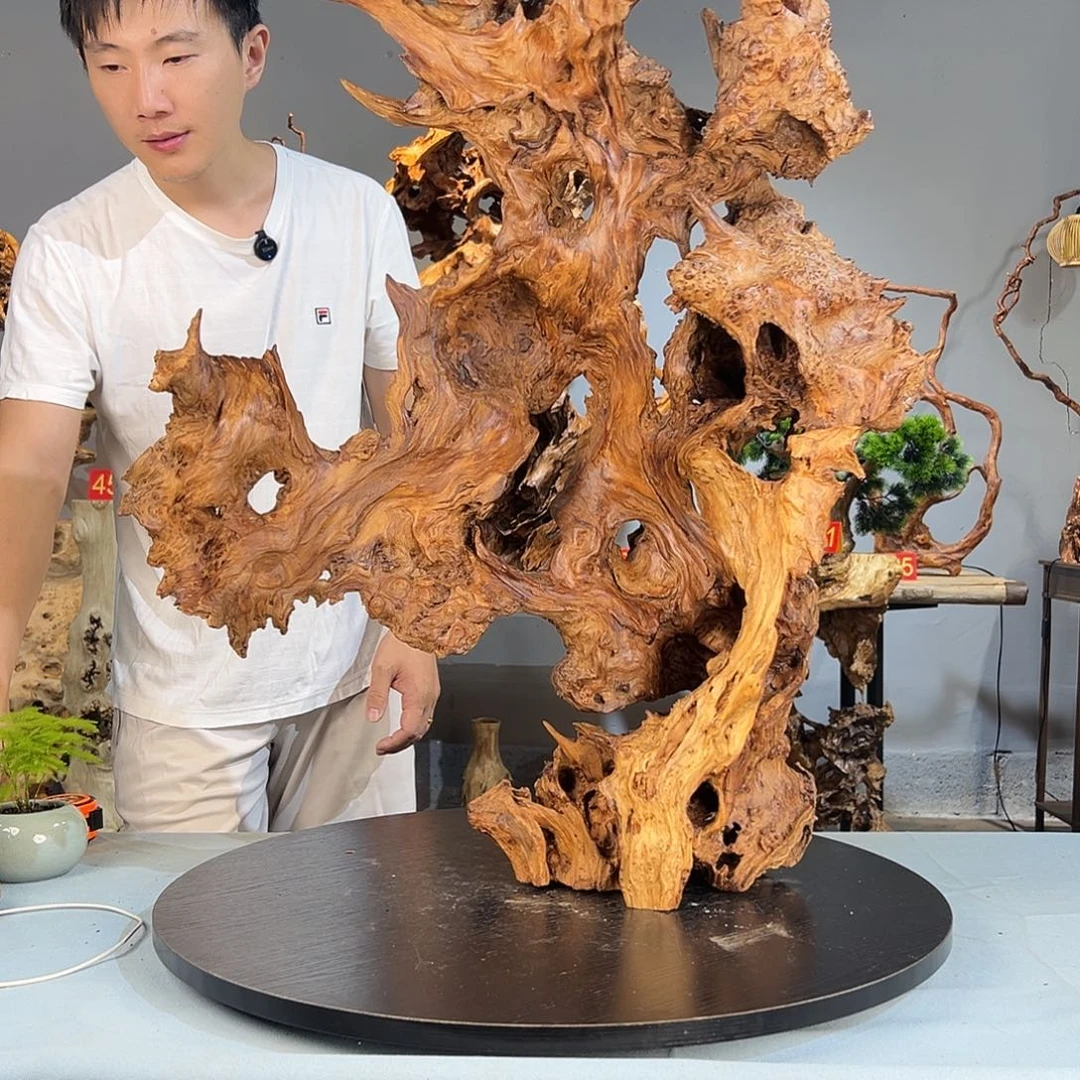 郑***8香榧木皖南根雕888自然一体