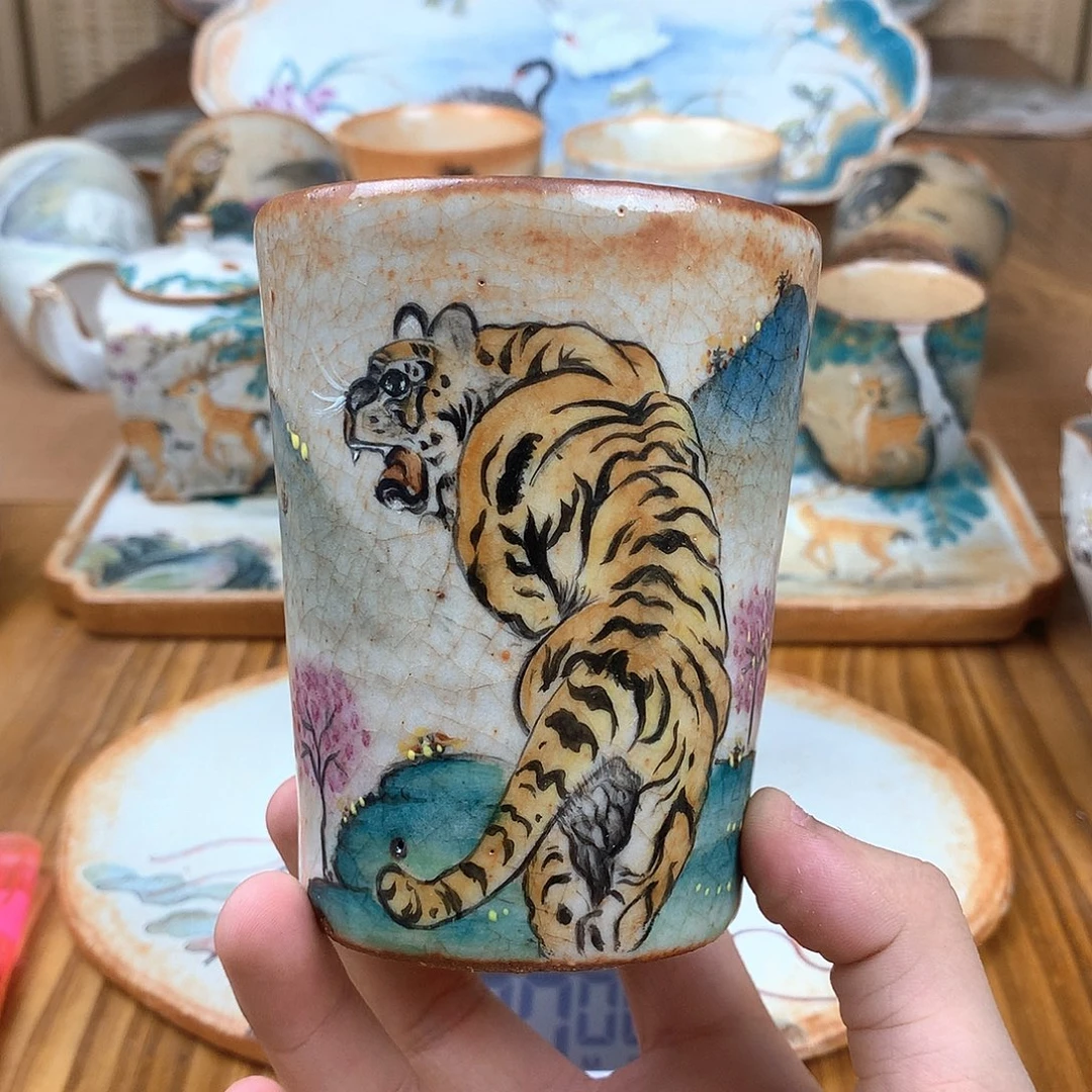 杨***碳杯景德镇陶瓷手作