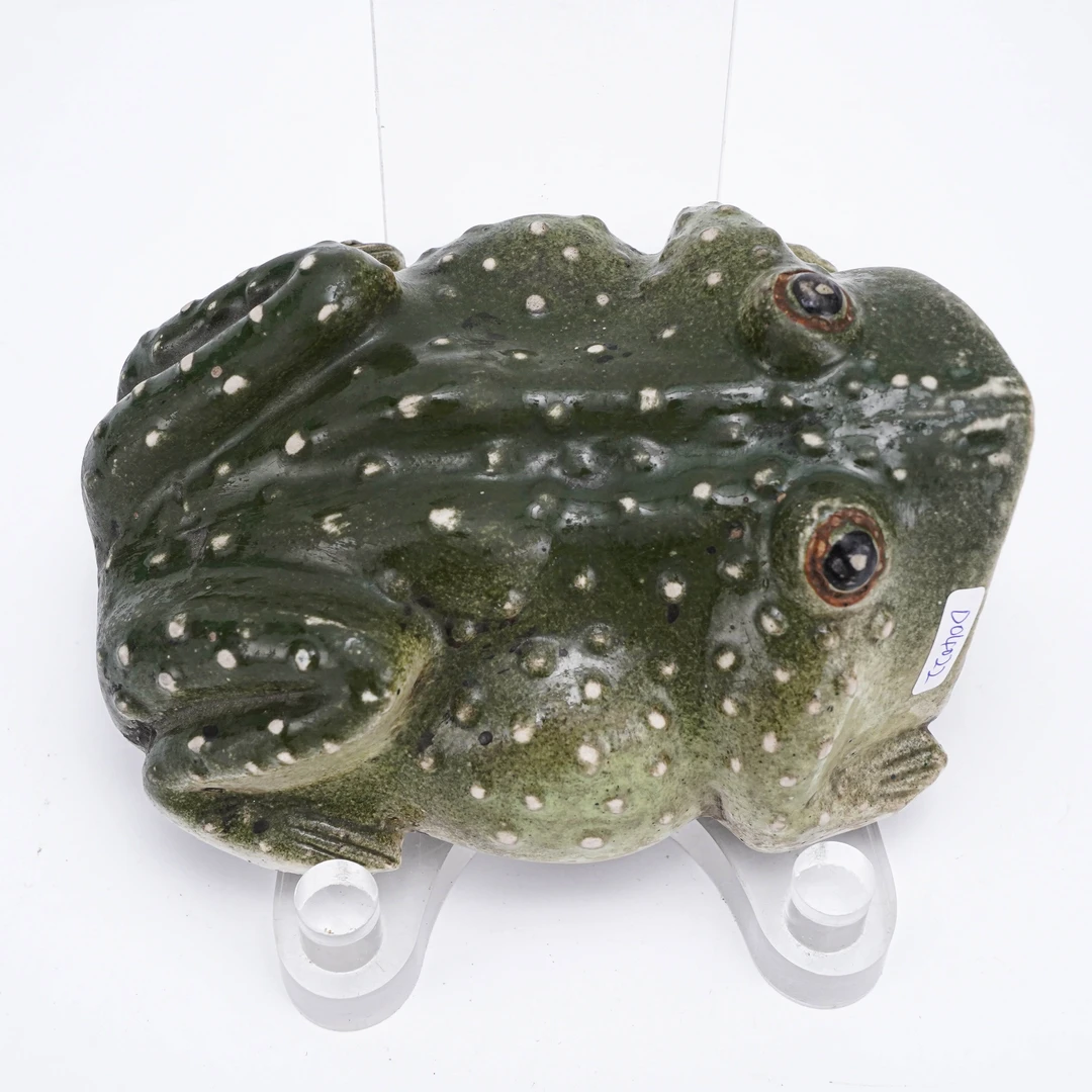 (AC7)D62522清中期  非常蛙形壁瓶