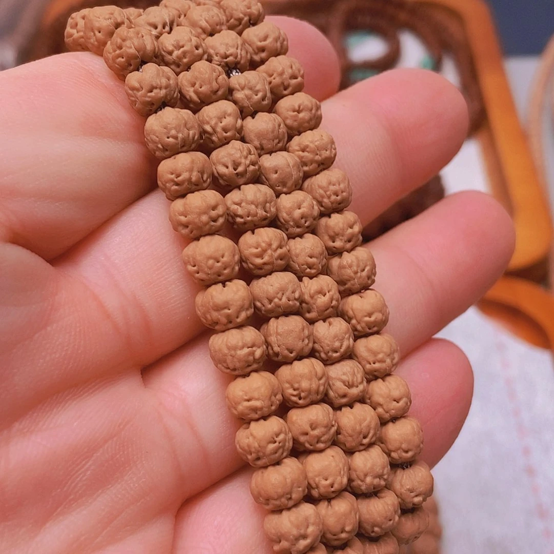 雪***落金刚菩提吊坠108定制款毕业佛手