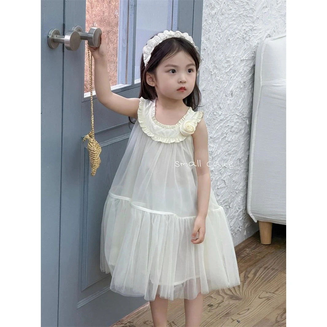 XDG·25夏~蝴蝶结背心纱裙5198