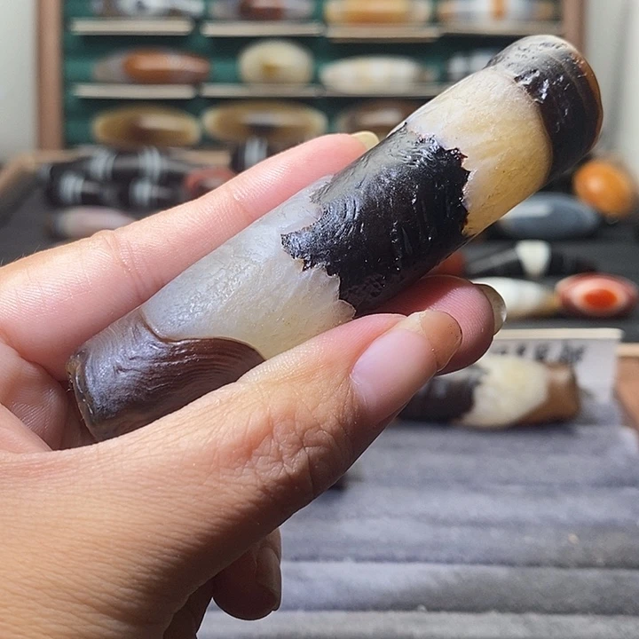 A***）玛瑙/玉髓未镶嵌吊坠(不含链)