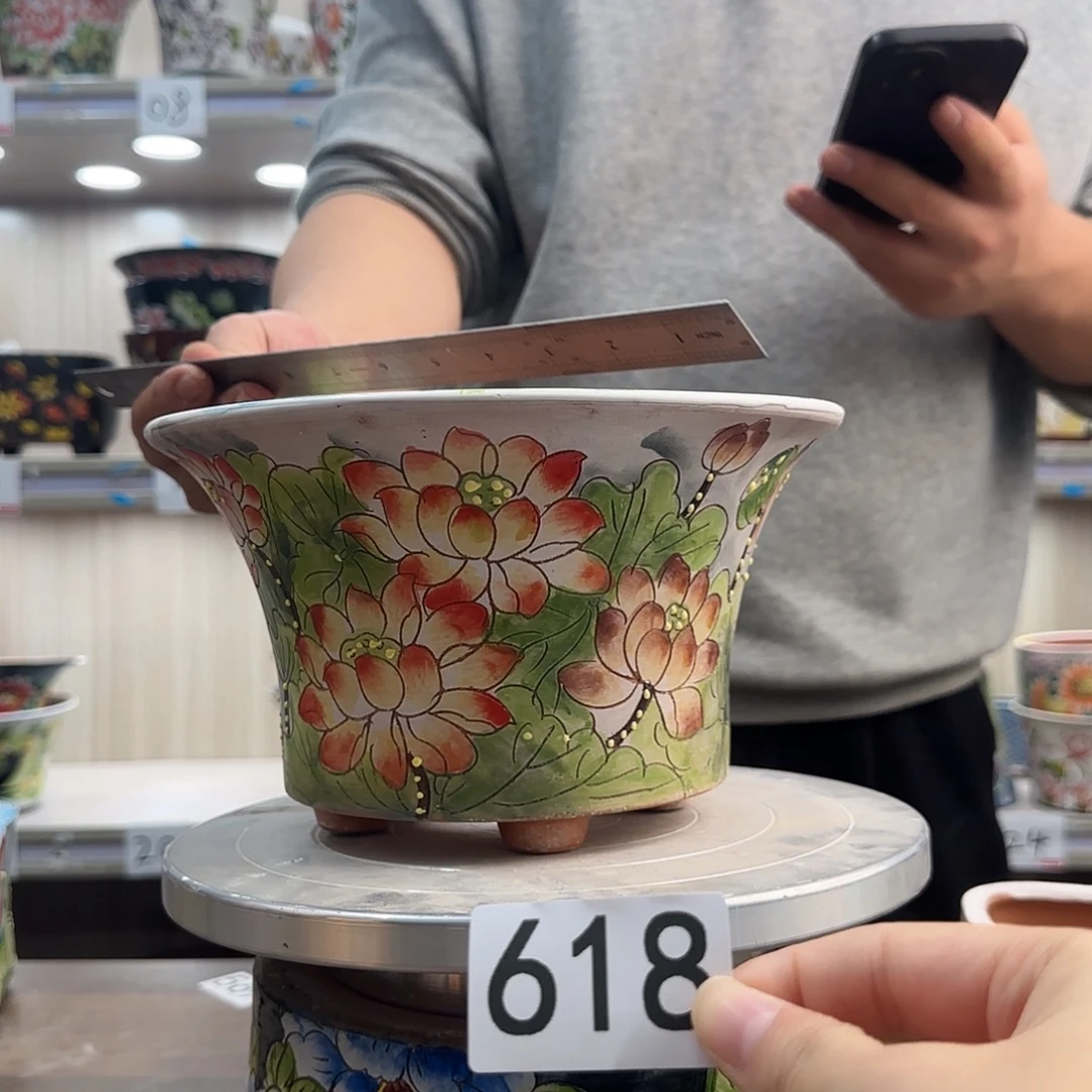 花盆紫砂瑕疵瑕疵618