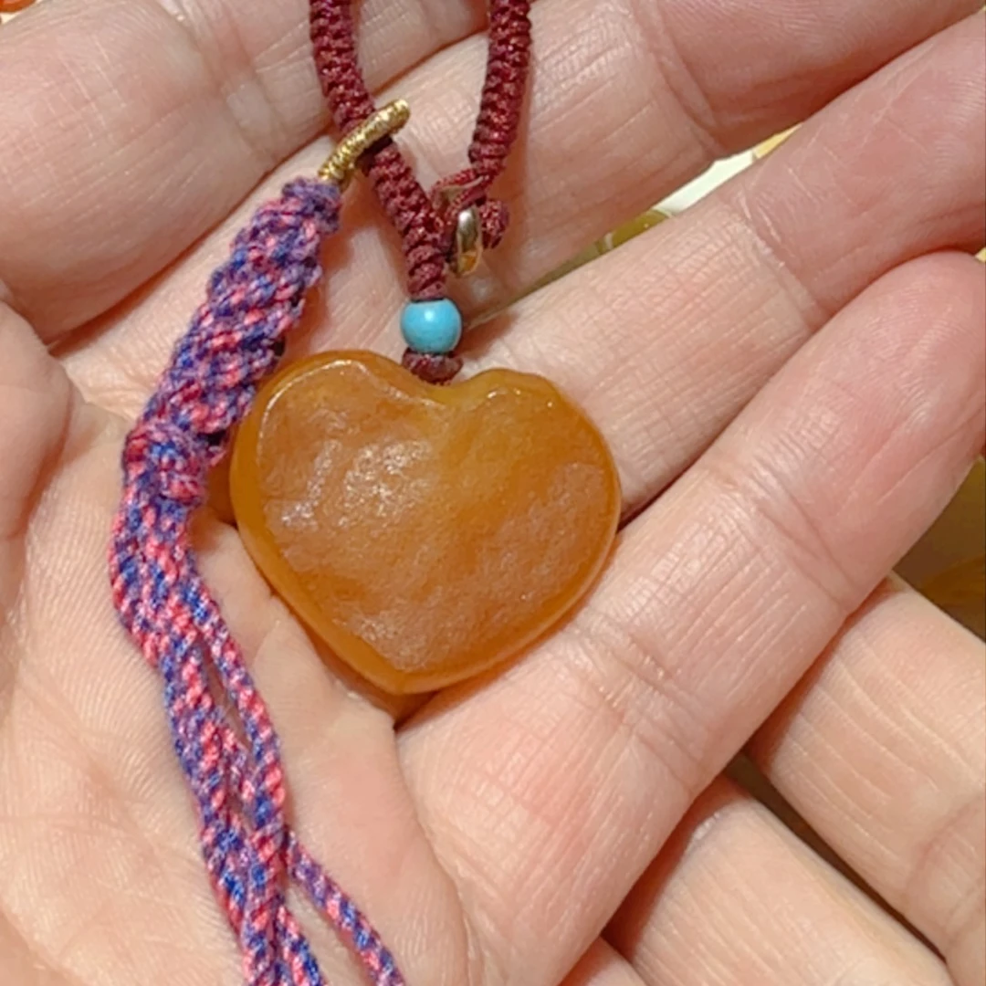 琥珀吊坠(赠链)未镶嵌琥珀蜜蜡吊坠挂件