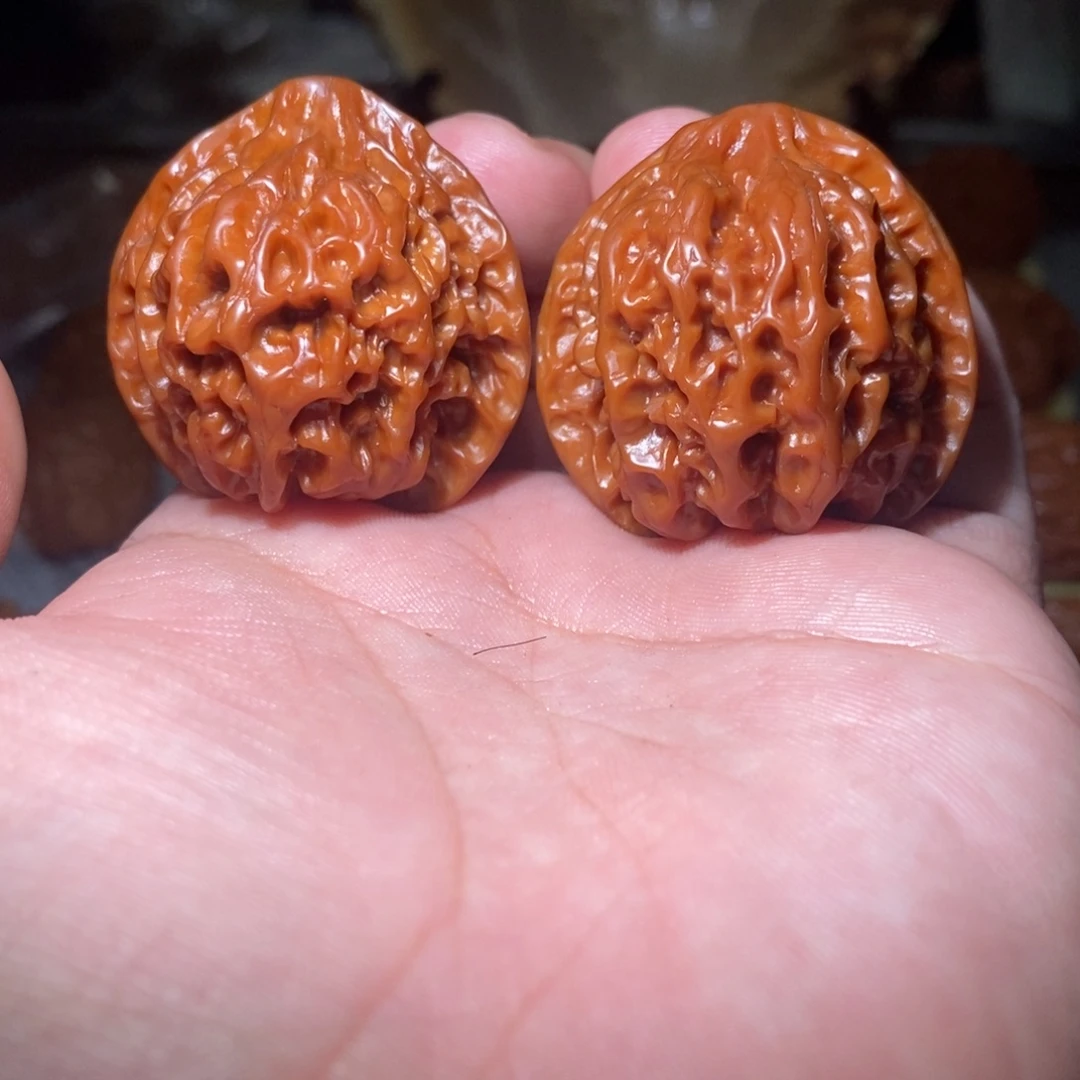 文玩核桃把件37苹果园