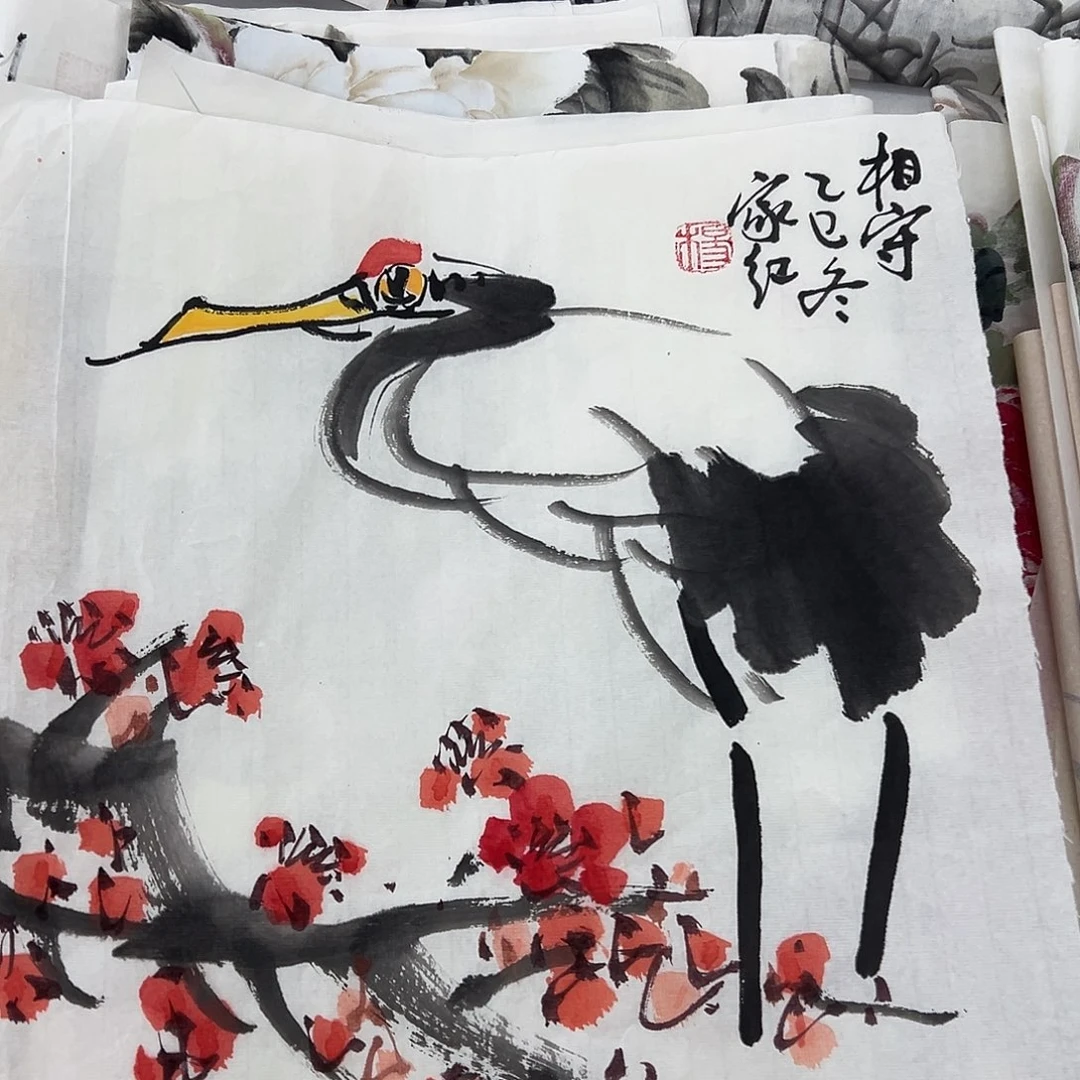 国画纯手绘作品图