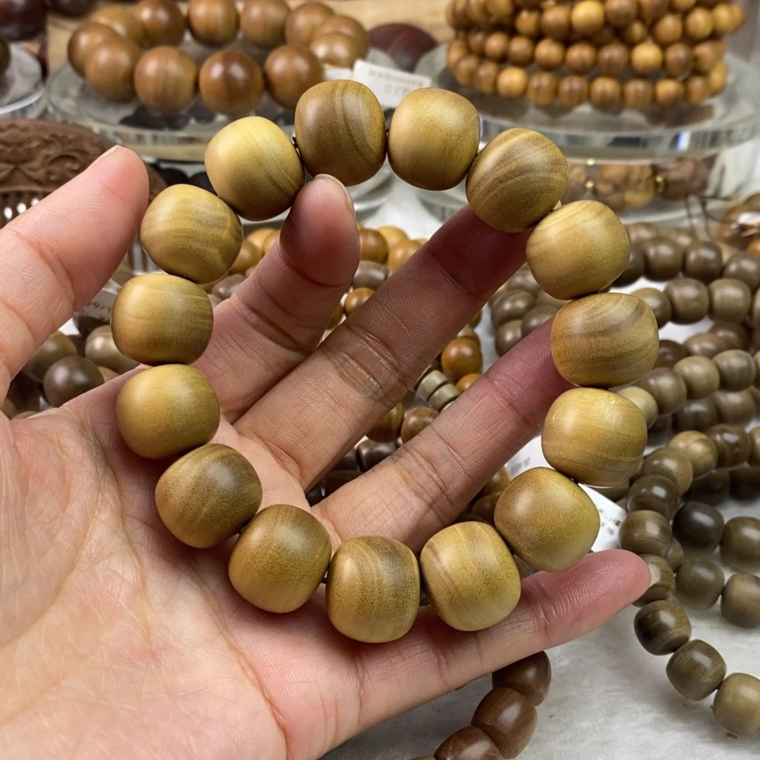 檀香木手串/手链奶香正区微瑕14/16