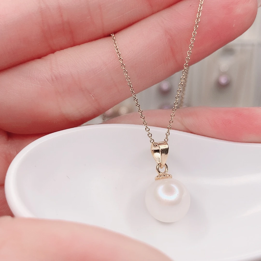 合金吊坠(赠链)淡水珍珠