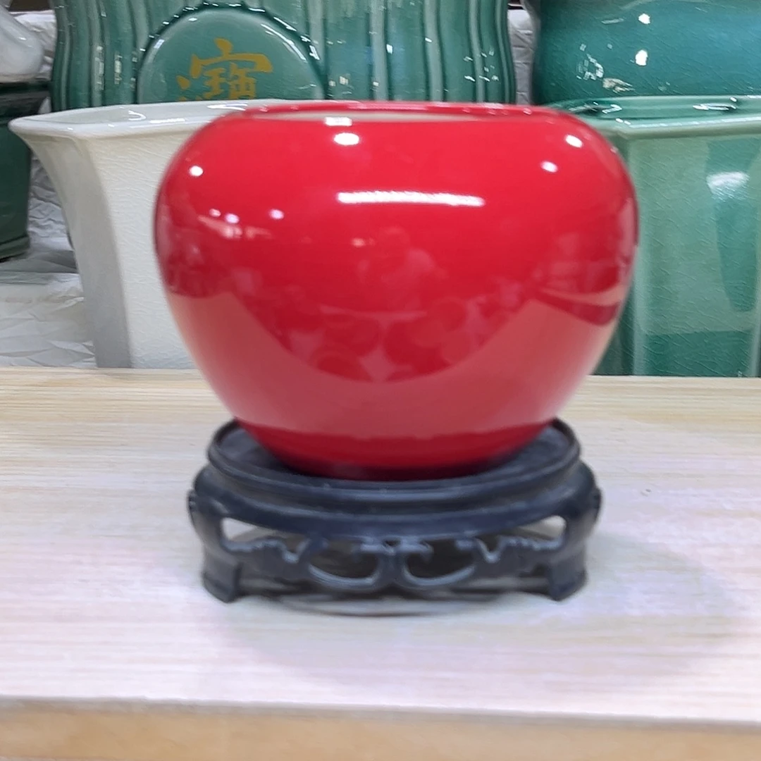 陶瓷绿植多肉微瑕花盆口径7.5*9