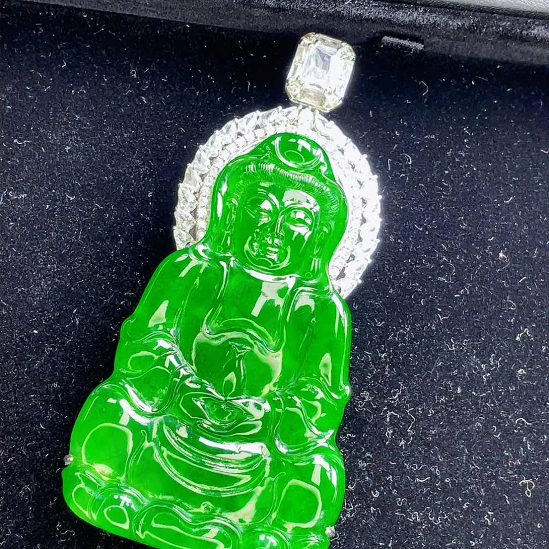 翡翠吊坠(不含链)未镶嵌