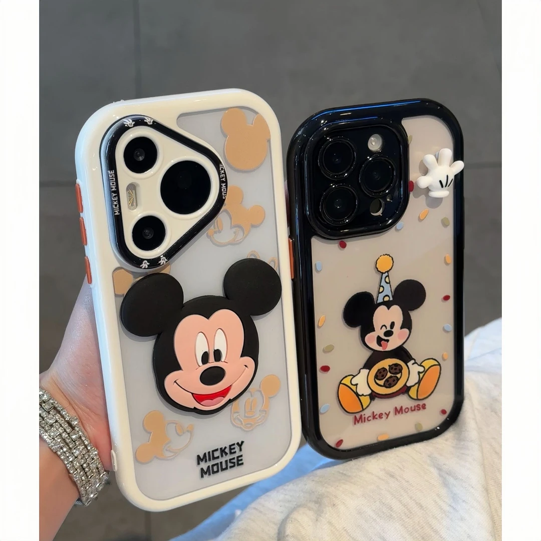 夕与空大头米老板立体手掌适用苹果16手机壳华为vivo小米15oppo套