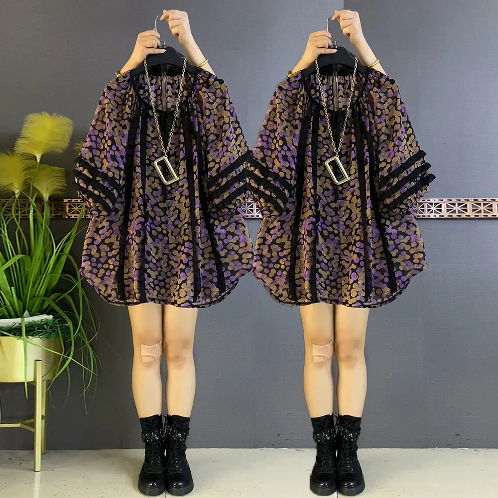 夏季大码女装胖妹妹遮肉显瘦宽松短袖半袖上衣大衫休闲百搭短袖