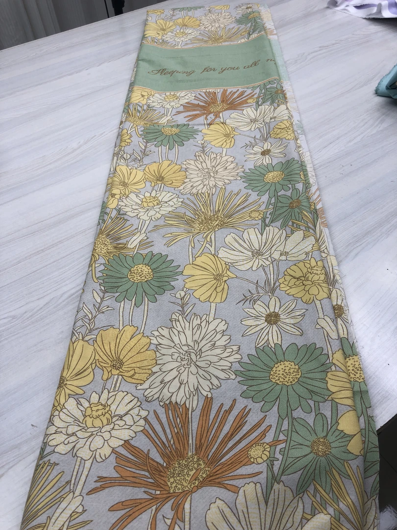 （小葵花）2.5*.23长绒棉布料加厚印花床单面料