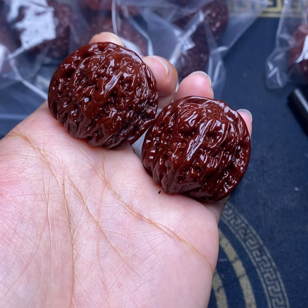 文玩核桃吊坠四座楼36