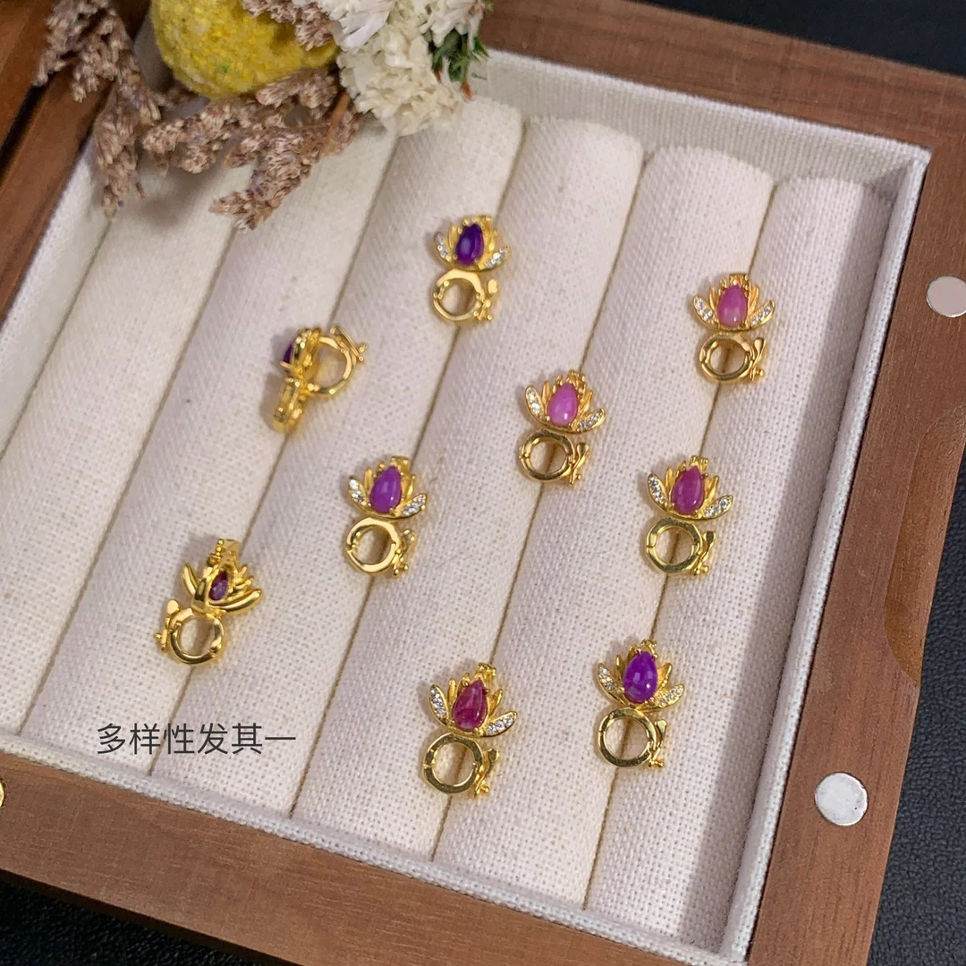 潮生石丨S925银镶舒俱来设计款吊坠/多样性发其一/F00896