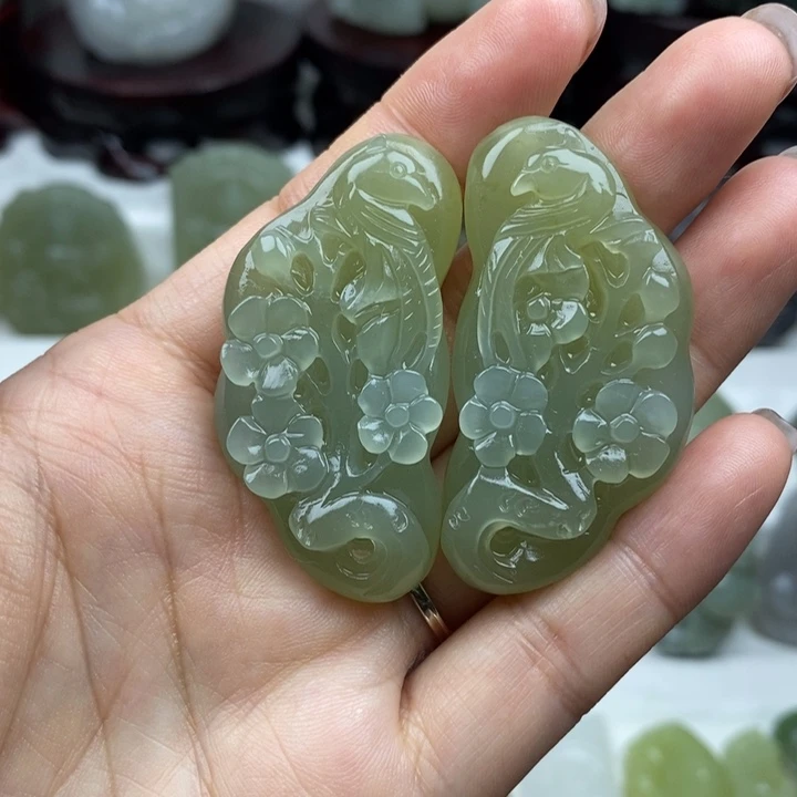 和田玉未镶嵌颈饰50