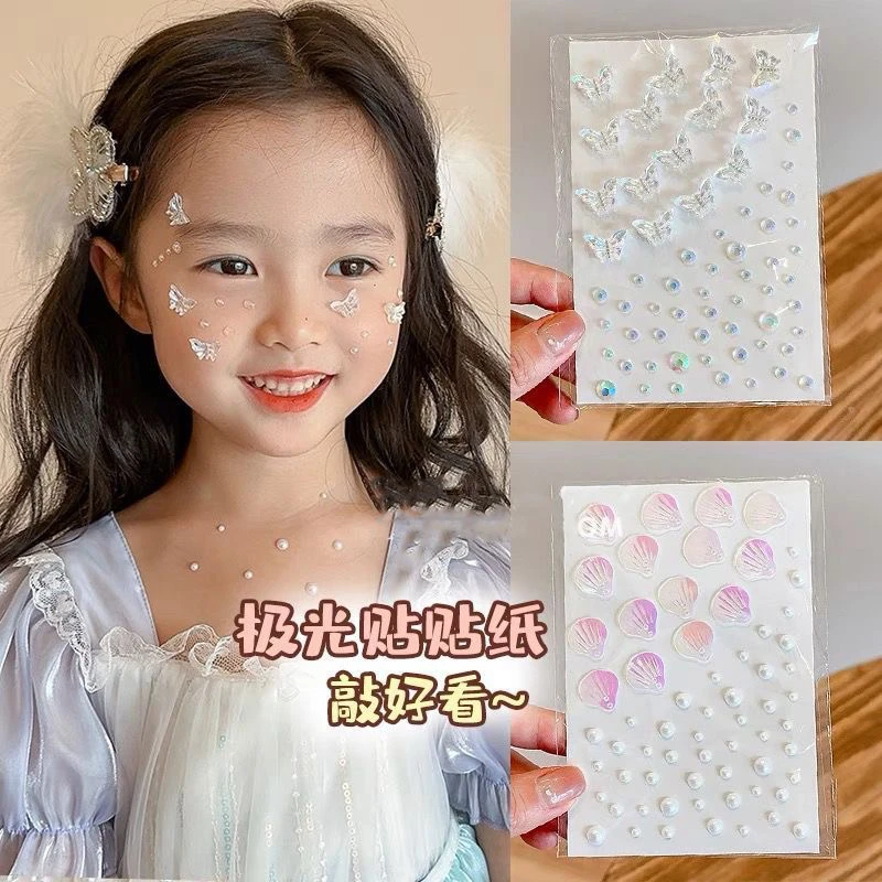 饰品钻石泪痣脸部脸贴钻贴纸舞台妆眼妆亮钻贴脸水钻贴钻演出