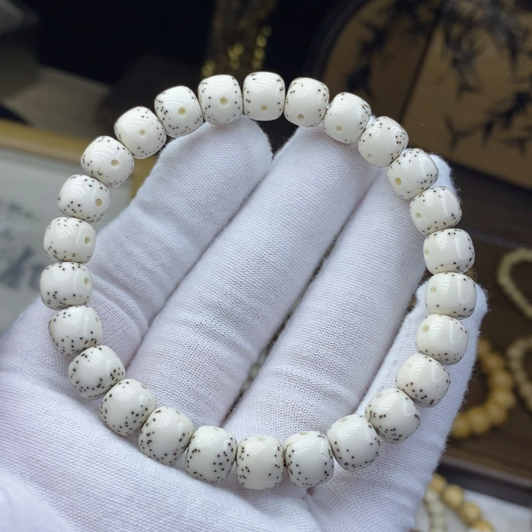 手串星月菩提SSS级限定款 9/8原生态通体留白月朗星稀