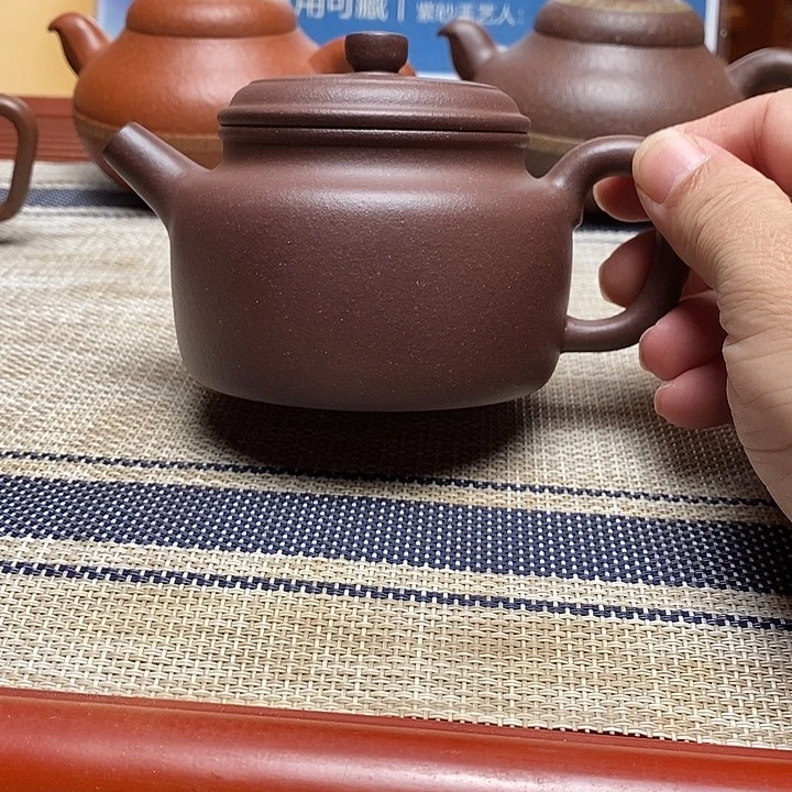 茶壶紫砂240毫升中槽清德钟