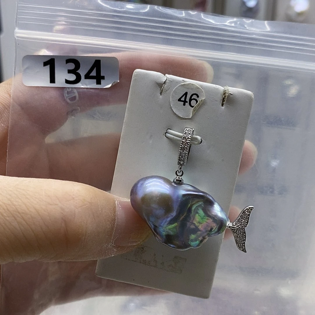 颈饰合金淡水珍珠