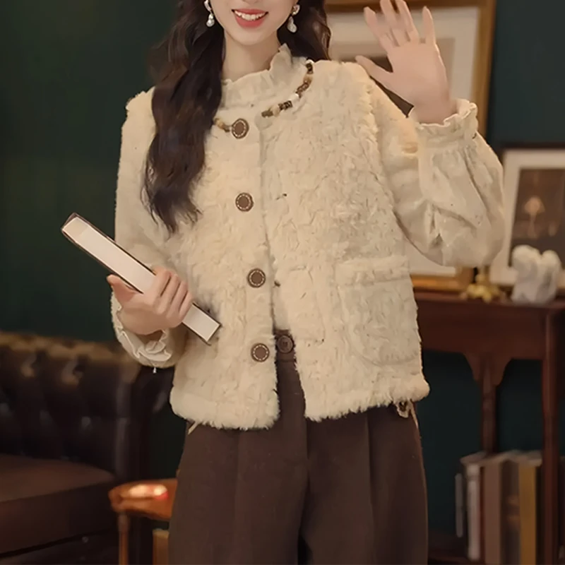 圆领无袖设计感时尚马甲2025冬季新款洋气设计感显瘦外穿撞色衣服