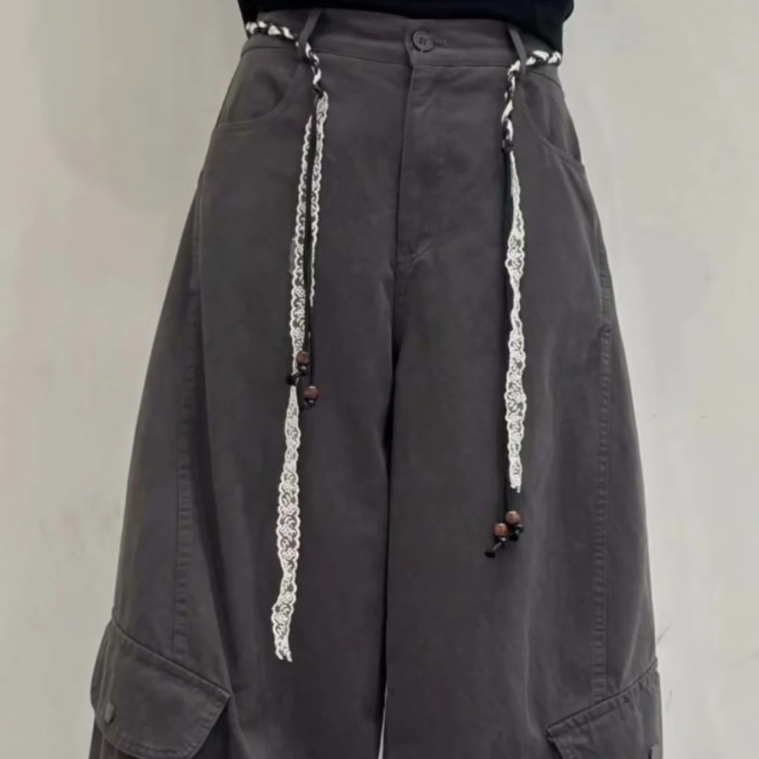 阔腿工装裤新款到货了。