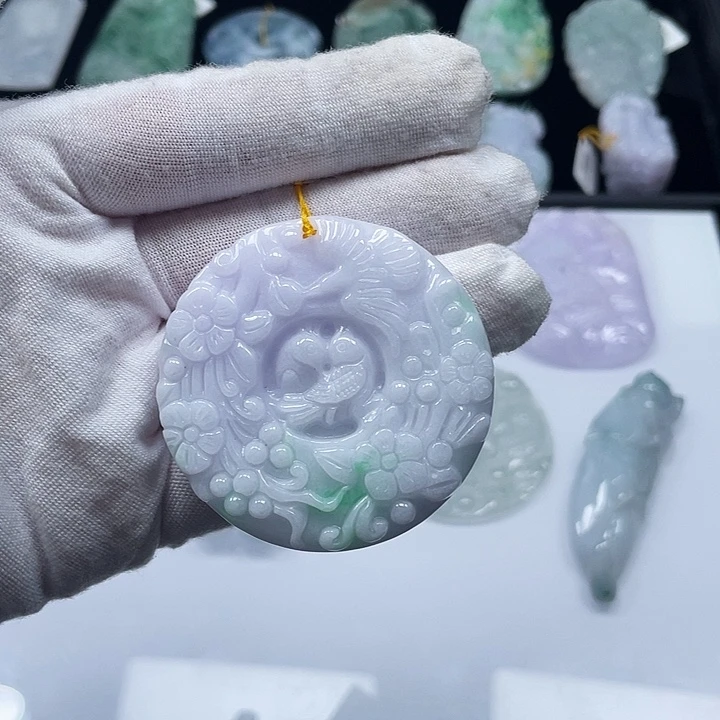 颈饰未镶嵌翡翠翡翠78