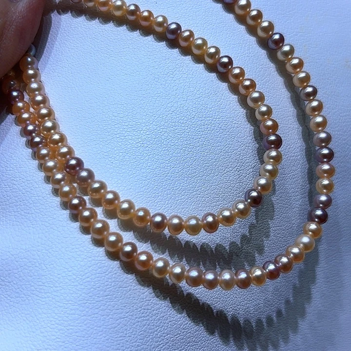 淡水珍珠颈饰合金